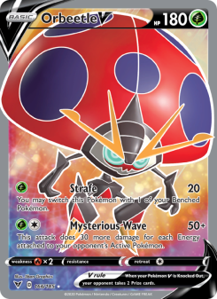 Orbeetle V - pokemon TCG Card