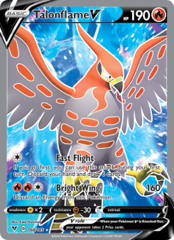 Talonflame V - pokemon TCG Card