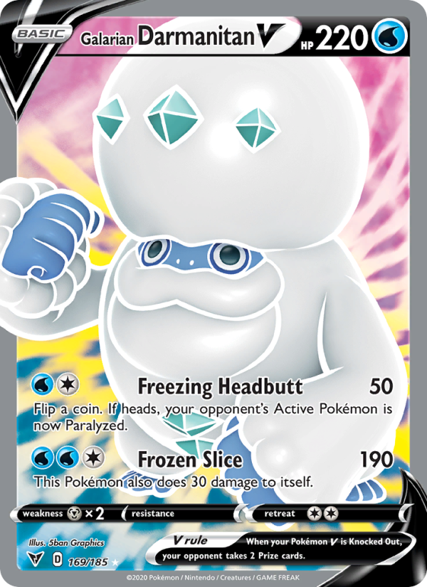 Galarian Darmanitan V - Pokémon TCG Card