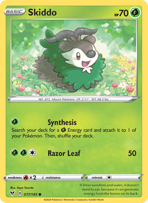 Skiddo - Pokémon TCG Card