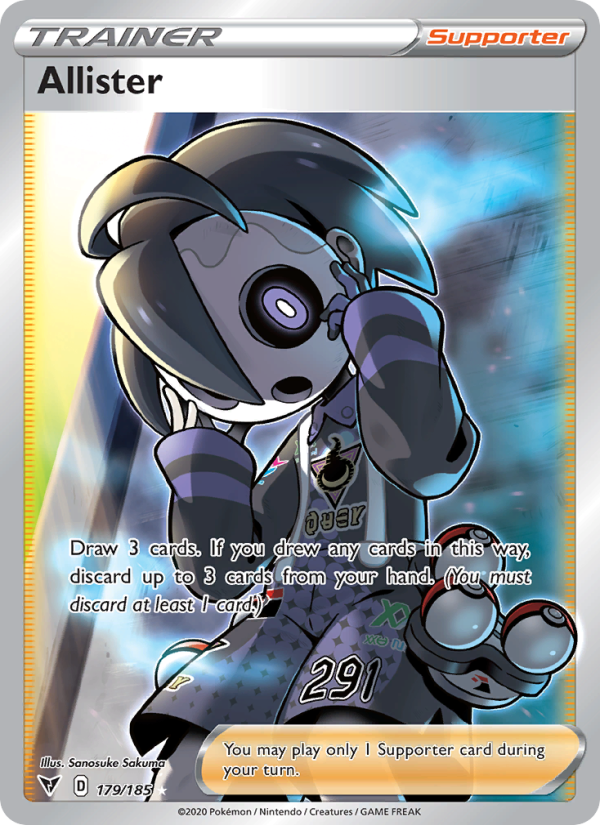 Allister - Pokémon TCG Card