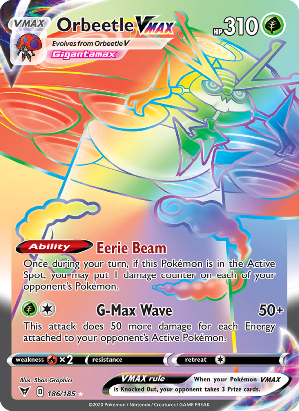 Orbeetle VMAX - Pokémon TCG Card