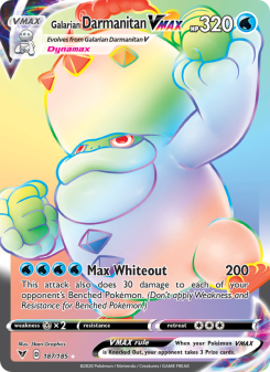 Galarian Darmanitan VMAX - pokemon TCG Card