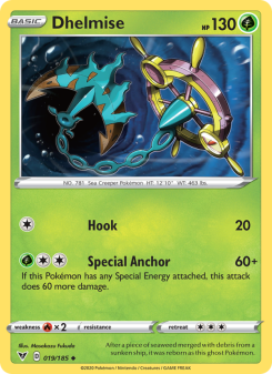 Dhelmise - pokemon TCG Card