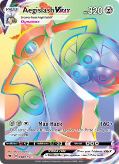 Aegislash VMAX - pokemon TCG Card