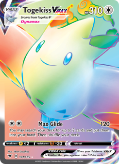 Togekiss VMAX - pokemon TCG Card