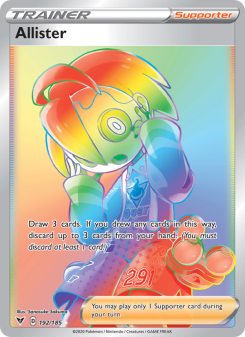Allister - pokemon TCG Card