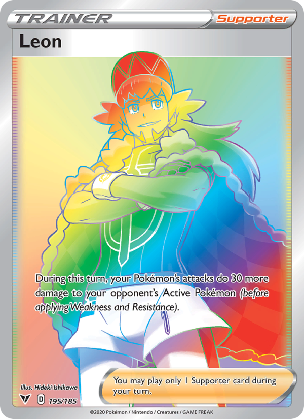 Leon - Pokémon TCG Card