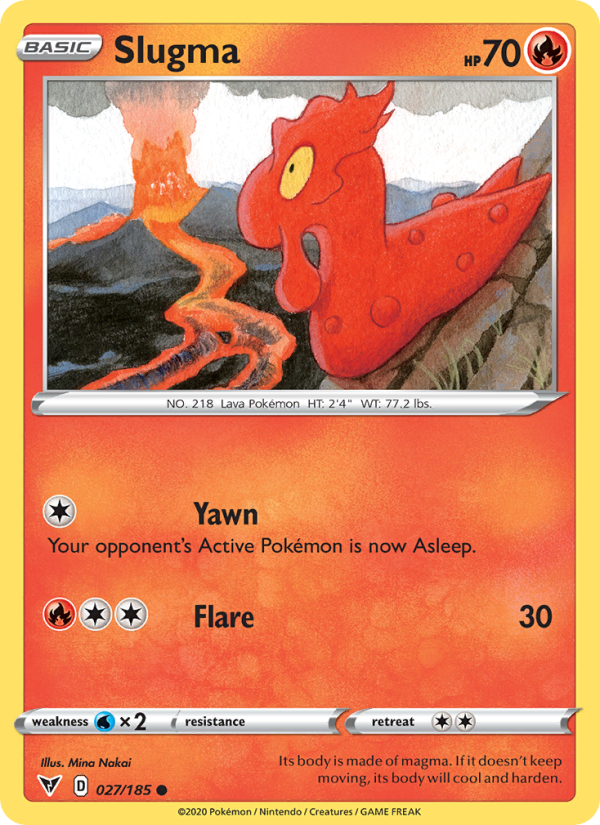 Slugma - Pokémon TCG Card
