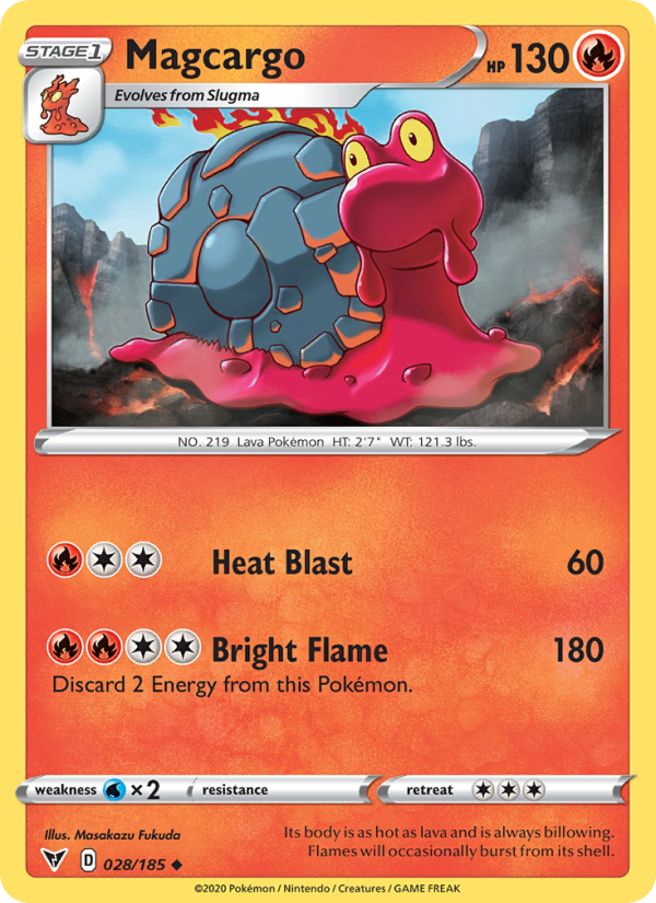 Magcargo - Pokémon TCG Card