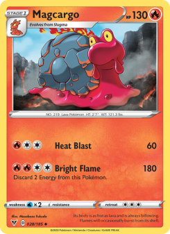 Magcargo - pokemon TCG Card