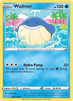 Wailmer - pokemon TCG Card