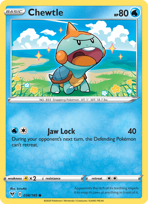 Chewtle - Pokémon TCG Card