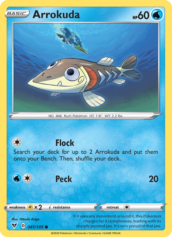 Arrokuda - Pokémon TCG Card