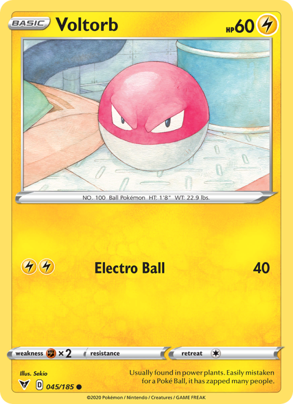 Voltorb - Pokémon TCG Card