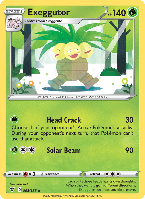 Exeggutor - Pokémon TCG Card