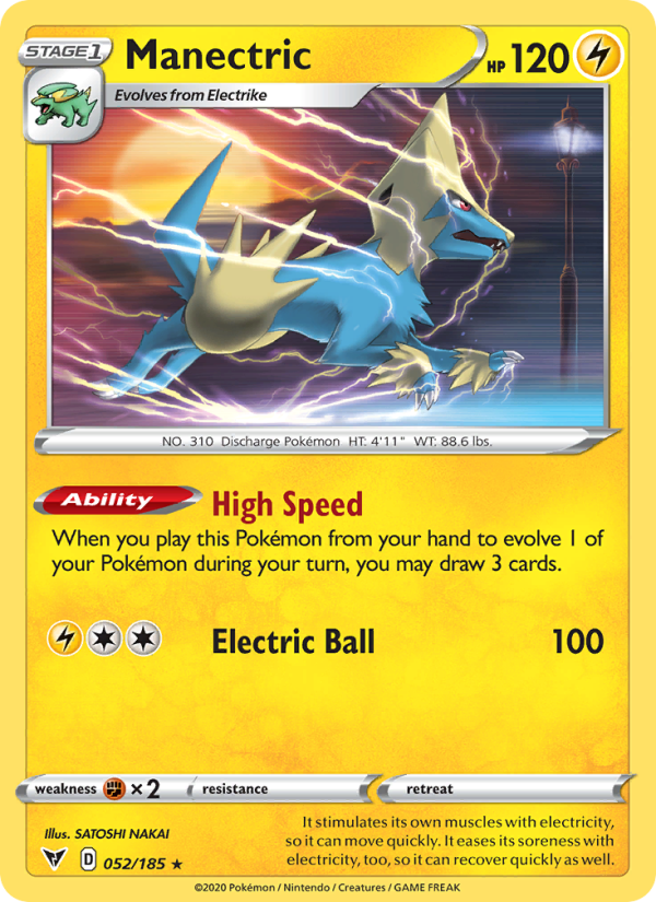 Manectric - Pokémon TCG Card