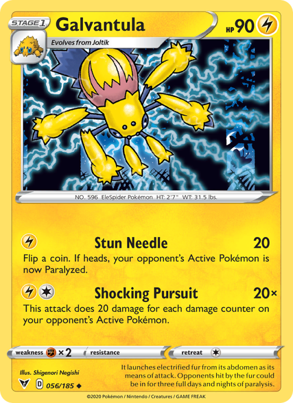 Galvantula - Pokémon TCG Card