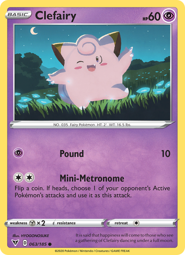 Clefairy - Pokémon TCG Card