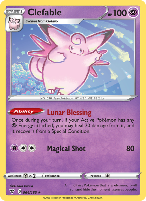 Clefable - Pokémon TCG Card