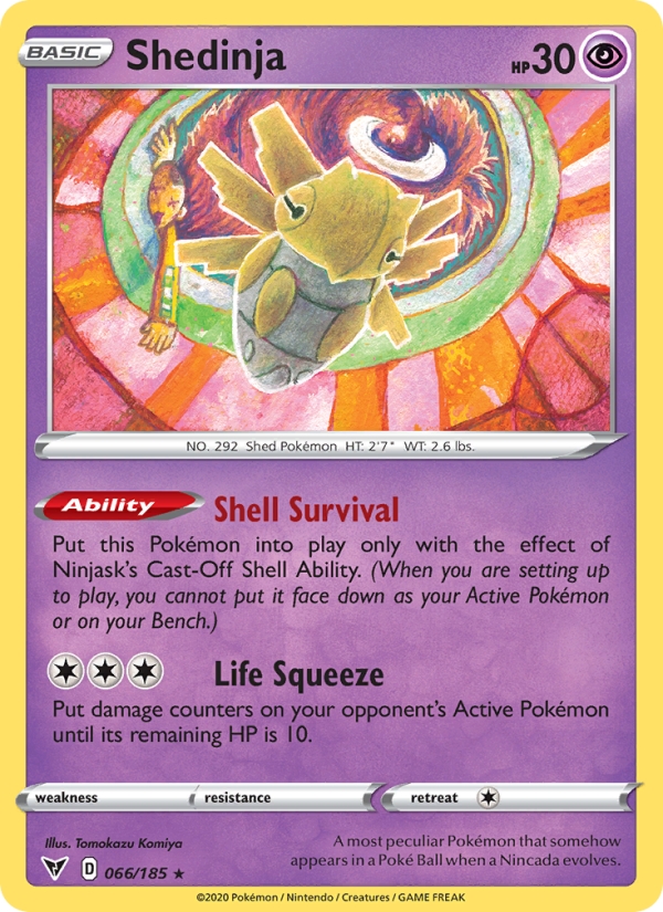 Shedinja - Pokémon TCG Card