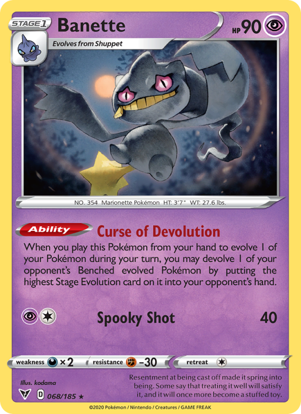 Banette - Pokémon TCG Card