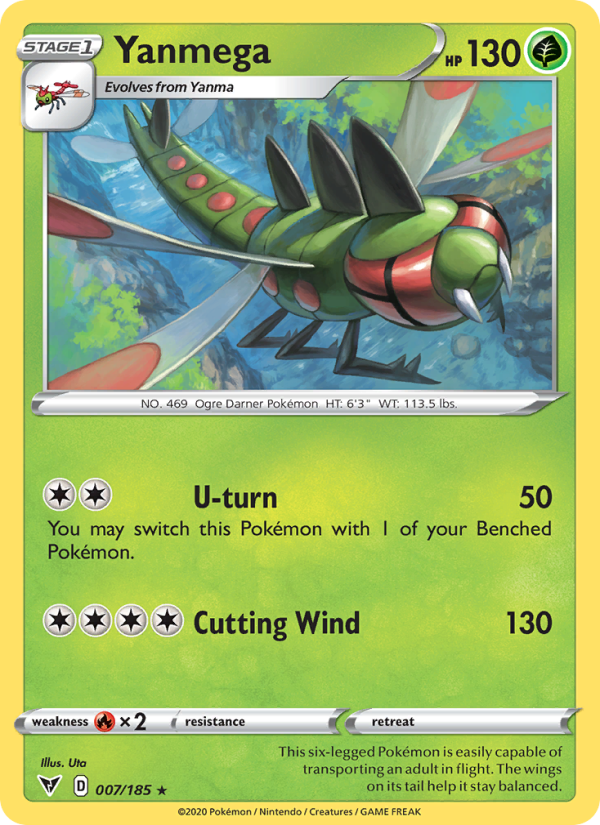 Yanmega - Pokémon TCG Card