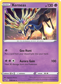 Xerneas - pokemon TCG Card