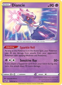 Diancie - pokemon TCG Card