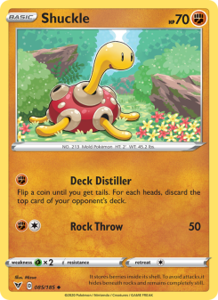 Shuckle - pokemon TCG Card