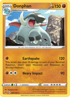 Donphan - pokemon TCG Card