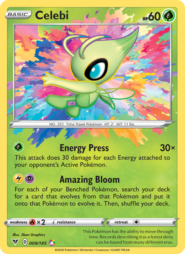 Celebi - Pokémon TCG Card