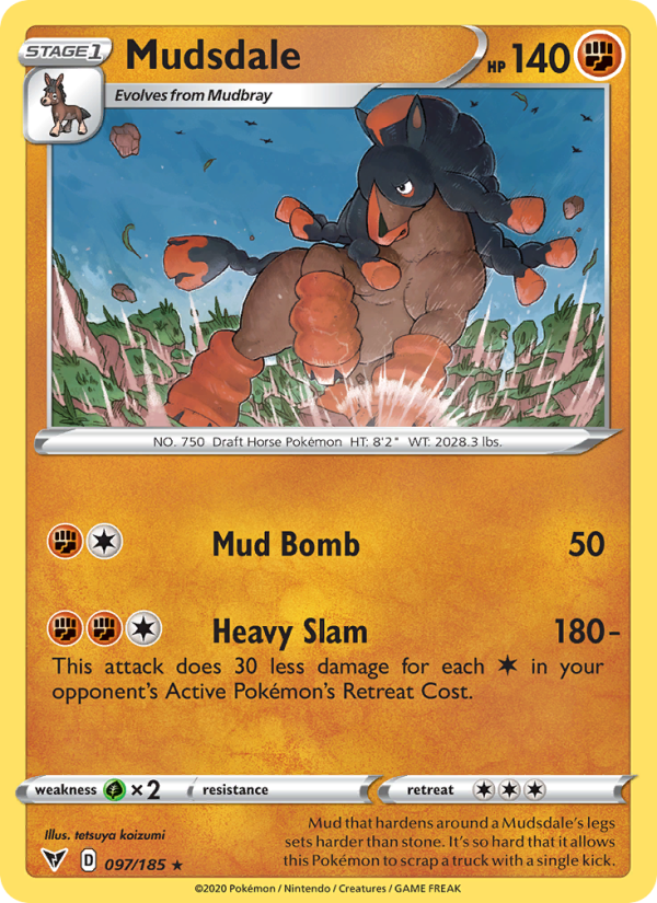 Mudsdale - Pokémon TCG Card