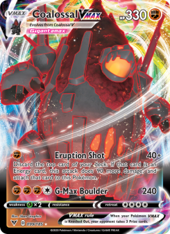 Coalossal VMAX - pokemon TCG Card