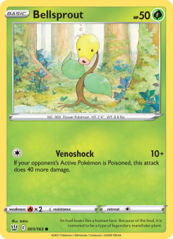 Bellsprout - pokemon TCG Card