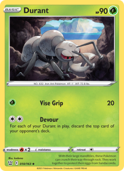 Durant - pokemon TCG Card