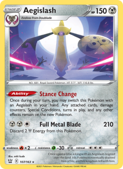 Aegislash - pokemon TCG Card