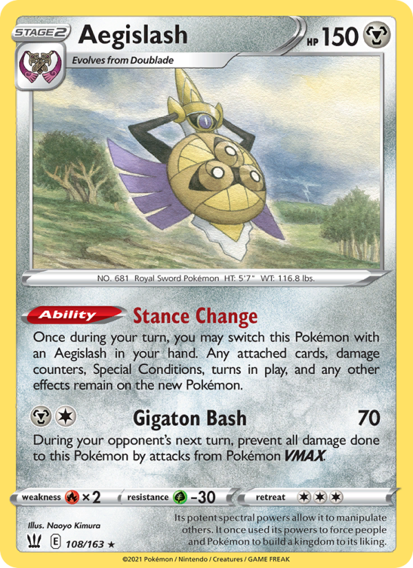 Aegislash - Pokémon TCG Card
