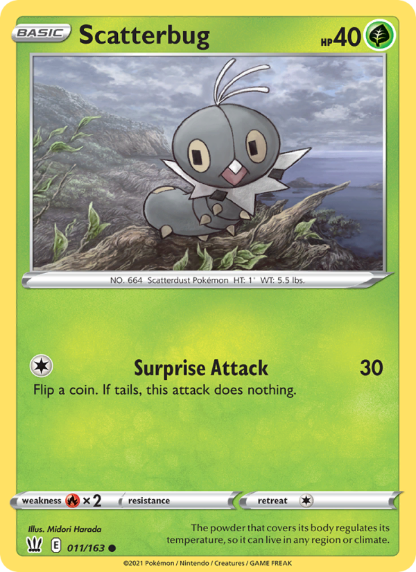 Scatterbug - Pokémon TCG Card