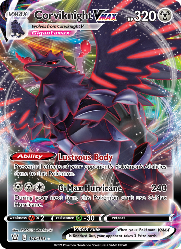 Corviknight VMAX - Pokémon TCG Card