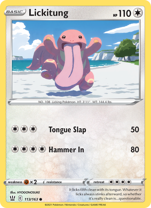 Lickitung - Pokémon TCG Card