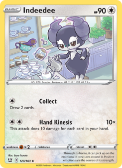 Indeedee - pokemon TCG Card
