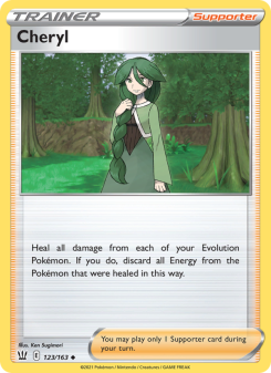 Cheryl - pokemon TCG Card