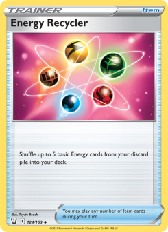 Energy Recycler - pokemon TCG Card