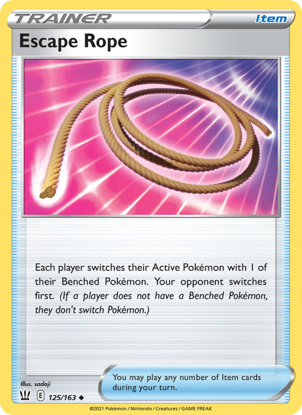 Escape Rope - Pokémon TCG Card