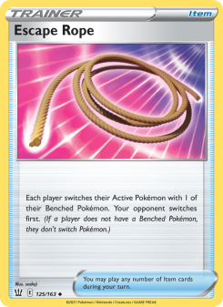 Escape Rope - pokemon TCG Card