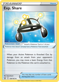 Exp. Share - pokemon TCG Card