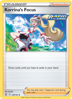 Korrina's Focus - pokemon TCG Card