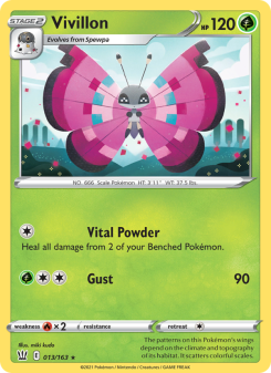Vivillon - pokemon TCG Card