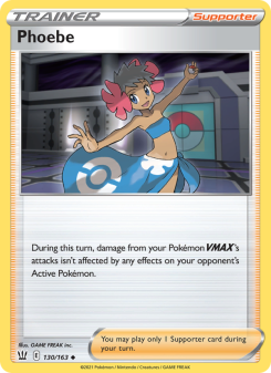 Phoebe - pokemon TCG Card